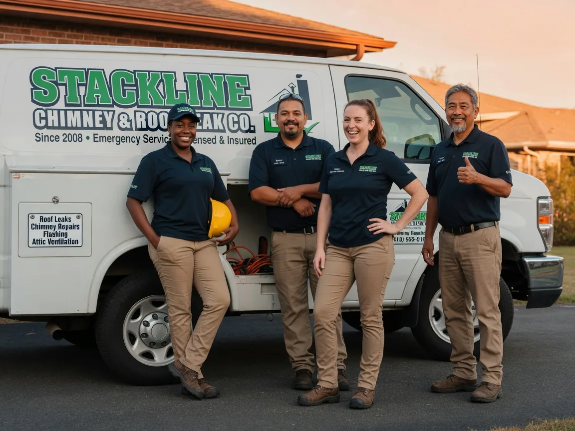 Chimney flashing repair company in Upham, ND